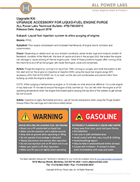 fuel purge instructions