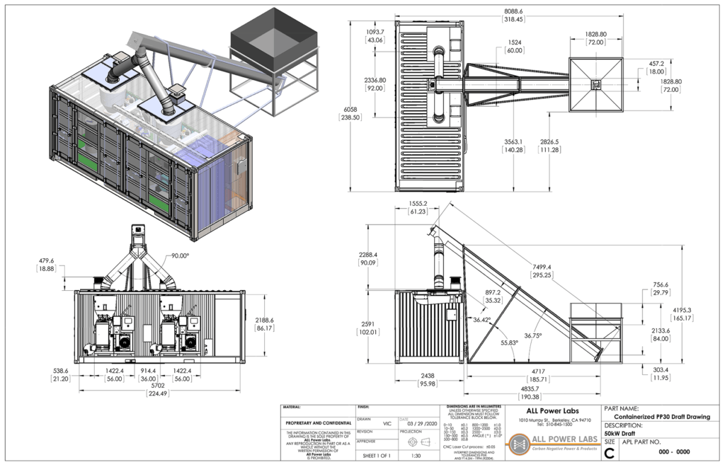 Dula PP30 technical drawing