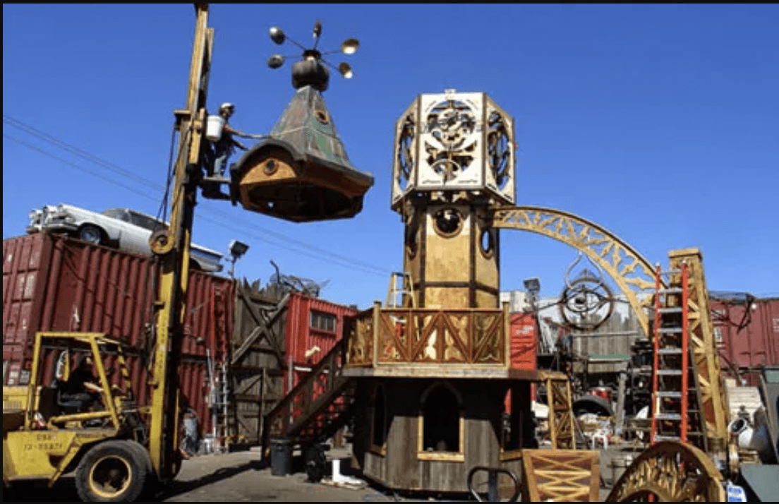 Clock Tower Project at the Shipyard