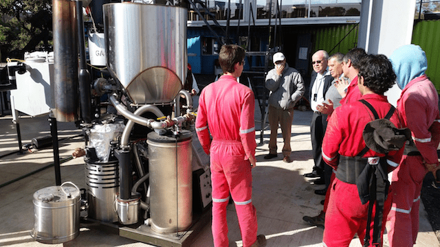 crew with PP20 at Green 2 Energy in Mexico