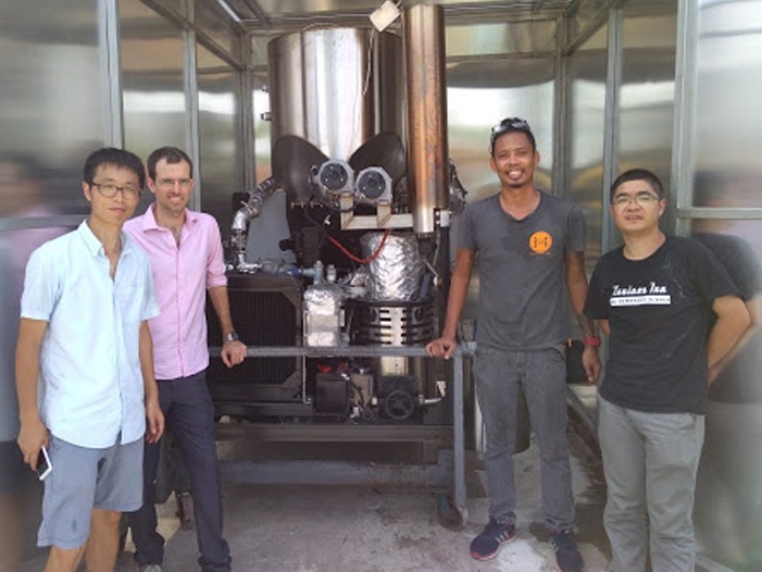 crew from University of Singapore with PP20